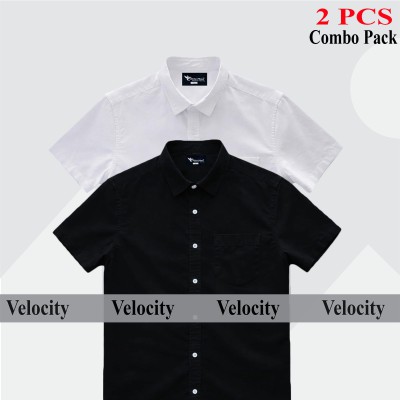 2 PCS COMBO Premium Quality 100% Oxford Cotton Fabric Short