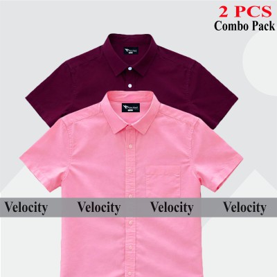 2 PCS COMBO Premium Quality 100% Oxford Cotton Fabric Short