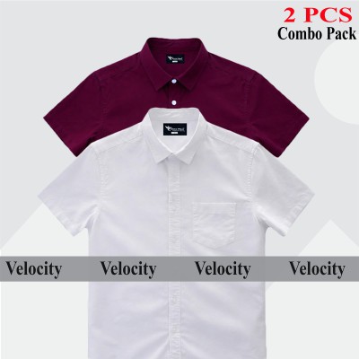 2 PCS COMBO Premium Quality 100% Oxford Cotton Fabric Short
