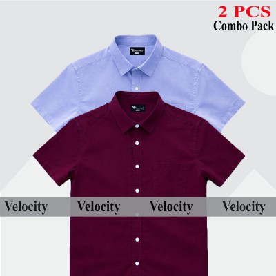 2 PCS COMBO Premium Quality 100% Oxford Cotton Fabric Short