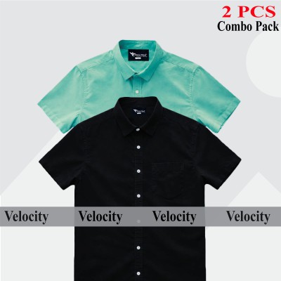 2 PCS COMBO Premium Quality 100% Oxford Cotton Fabric Short