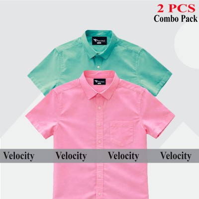 2 PCS COMBO Premium Quality 100% Oxford Cotton Fabric Short