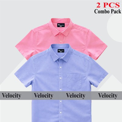 2 PCS COMBO Premium Quality 100% Oxford Cotton Fabric Short