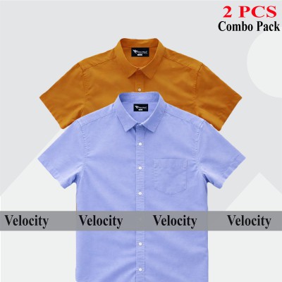 2 PCS COMBO Premium Quality 100% Oxford Cotton Fabric Short