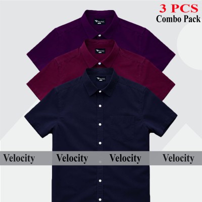 3 PCS COMBO Premium Quality 100% Oxford Cotton Fabric Short