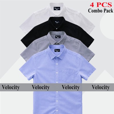 4 PCS COMBO Premium Quality 100% Oxford Cotton Fabric Short